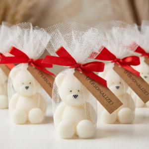 Vela para Lembrancinha - Ursinho de Luz Personalizado