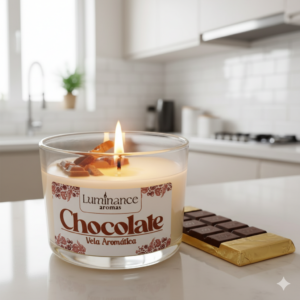 Vela Aromática Premium - Chocolate