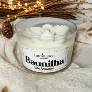 Vela Aromática Premium - Baunilha