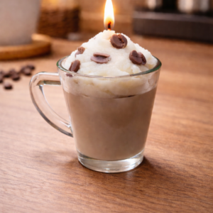 Vela Aromática em Taça: Aroma Café Torrado